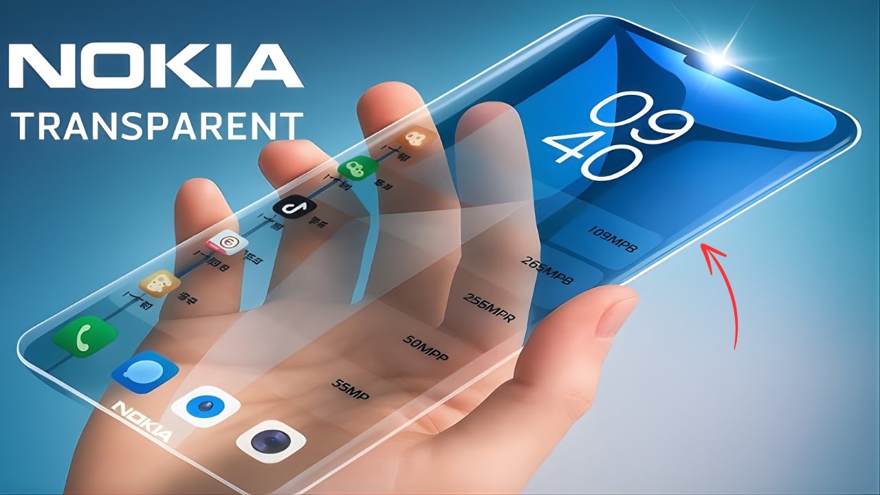 Nokia Transparent 5G Smartphone